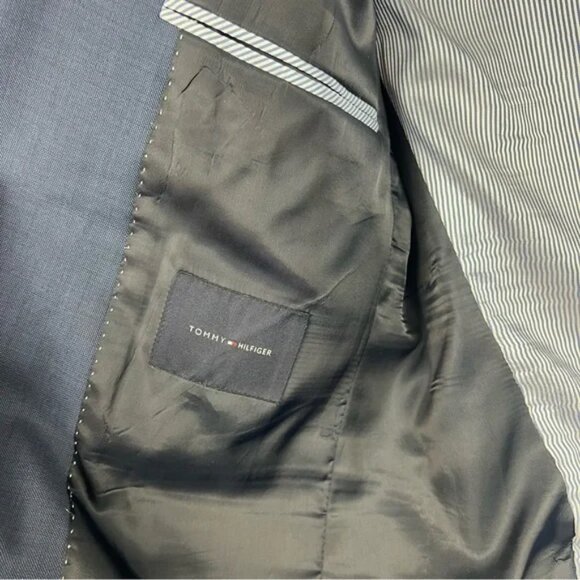 Tommy Hilfiger Wool Sports Jacket Blazer Size 38R - Picture 4 of 10